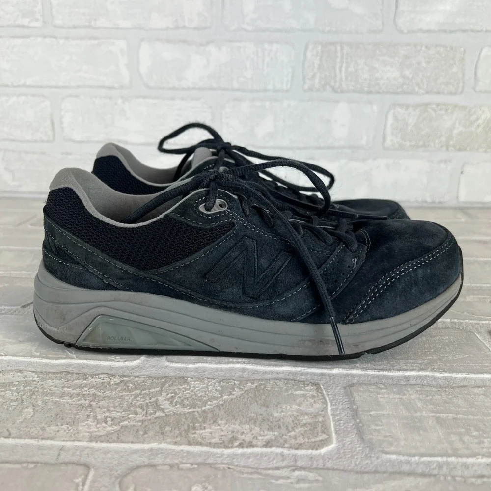New Balance 928v3 Sneakers Walking Shoes Womens 7.5 Navy Blue Suede WW928NV3